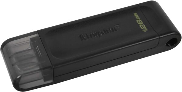 Lapiz Kingston DataTraveler DT70 128GB Unidad Flash USB-C, Negro
