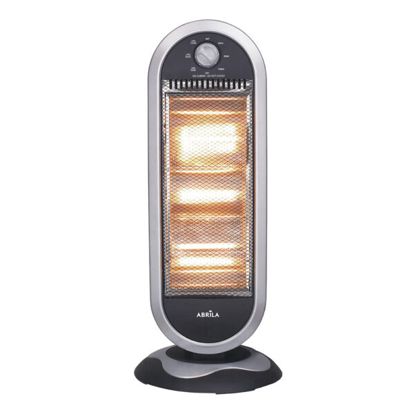 Estufa Eléctrica 1200 W Abrila CANDENTE Negro / Plata