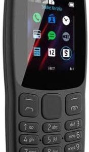 Telefono Nokia 106 Dual Sim Gris OscuroLibre con Linterna LED