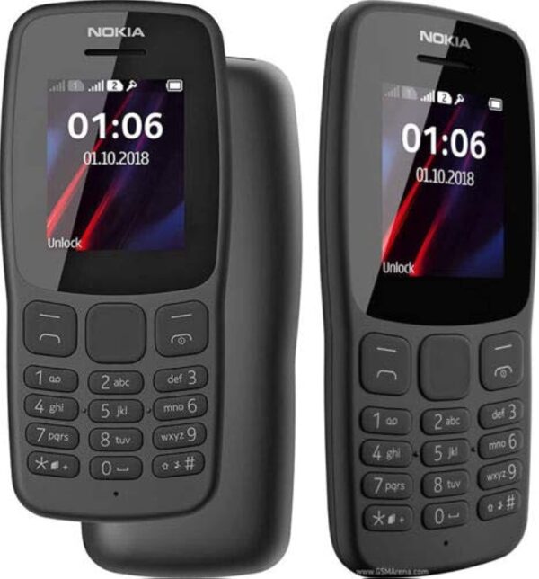 Telefono Nokia 106 Dual Sim Gris OscuroLibre con Linterna LED - Imagen 4